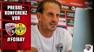 Schanzer Pressekonferenz vor FC Ingolstadt 04 vs. SpVgg Bayreuth