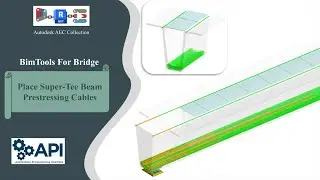 FX13: BimTools For Bridge​✅: Place SPT Beam Prestressing Cables​ 👉 Tool Đặt C&aacute;p dự ứng lực dầm SPT