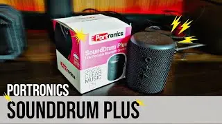 Portronics SoundDrum Plus POR-1040 Unboxing & Review || Sound & Bass Test.