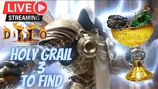 D2R, Grail, Chill Farming for Grailer.  !itemsleft  !ber  !zod  !grail !tyrael