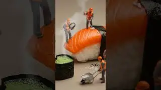 Sushi Under Construction #miniworldmagic