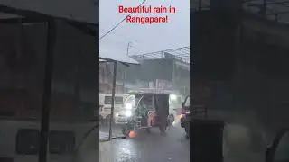 Beautiful rain in Rangapara! #Rangapara #RainVibes #NatureBeauty