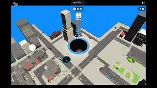 Trying hole.io (MUST PLAY)