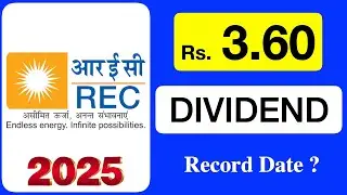 REC Ltd Share Dividend 2025