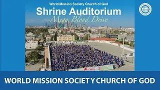 WMSCOG | The 1,297th Worldwide Blood Drive to Give Life Through the Love of the Passover