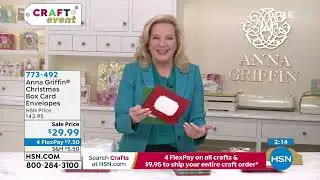 Anna Griffin Christmas Box Card Envelopes