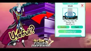 Is Whis worth it after his buff? ALL STAR TOWER DEFENSE | ROBLOX