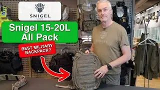 Snigel 15-20L All Pack Tactical Backpack by SnigelDesign