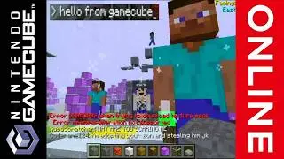 Minecraft Online on Real GameCube in 2026 (ClassiCube Alpha)