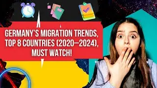 Germany&rsquo;s Migration Trends: Top 8 Non European Countries (2020&ndash;2024), Must Watch!