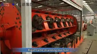 Rigid Frame Stranding Machine in production by Shineworld Group