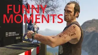 TREVOR'S HIGH GOONS | GTA 5 Online Funny Moments Series A Heist