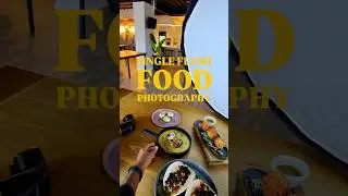 Simple setup with big results. A single Godox AD200 in a Glow EZ Lock 42&rdquo; softbox. #foodphotography