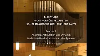 Feature 7/ 14 - Orgelklangkultur/Registrierkunst / Klais-Orgel 2016 HfM Würzburg /Englisch subtitles