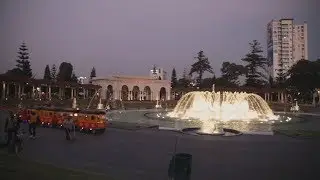 Fountains dedicated to Peru&rsquo;s war veterans create a spectacle