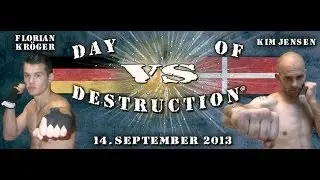 Florian Kr&ouml;ger (GER) vs Kim Jensen (DEN) - DAY OF DESTRUCTION 7