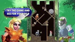 Hero Rescue Planet: Pull the Pin Puzzle Games 2021 Landscape