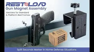 Bedside Holster Magnetic Handgun Mount