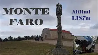 RUTAS EN MOTO POR GALICIA #01. Cap II: Monte Faro. El lugar más visible de Galicia. Galicia en moto.