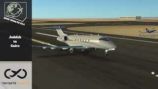 Infinite Flight 23.2 LIVE | Flying from Jeddah (JED) to Cairo (CAI)  | Execujet | CL35