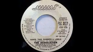 THE ASSOCIATION - NAMES, TAGS, NUMBER & LABELS