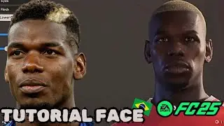 TUTORIAL FACE PAUL POGBA no FC25