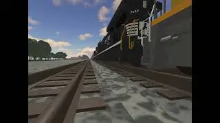 Norfolk Southern Power! NS 4533 Leads A Union Pacific Grain Train! 