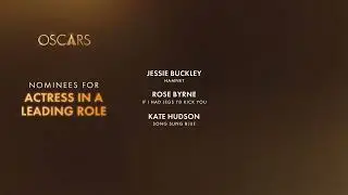 Jessie Buckley nominated for an Oscar for her leading role in Hamnet
