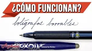 🖊️ ¿CÓMO FUNCIONAN los BOLÍGRAFOS BORRABLES?