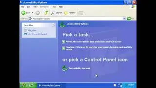 How to enable the High Contrast theme on Windows XP