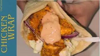 Dynamite chicken wrap recipe by chef&rsquo;s Book 