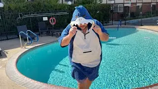 Surf Poncho Changing Towel, Swim Robe Poncho with Pocket