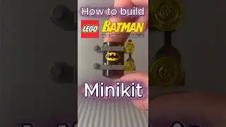 HOW TO BUILD LEGO BATMAM MINIKIT in LEGO #lego #batman #legobatman