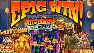 NEW YEARS DAY SLOTS SESSION!! 5 SCATTER VAMPY!! 😲...SUPER BONUSES!!...BIG WINS!!...HIGHS & LOWS!! 🤪🎰