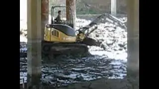 Novato Creek Dredging Project 2012 Under HighWay 101