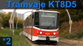 Tramvaje KT8D5 | Advent 2022 - 2. díl