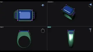 MatrixGold Tutorial &ndash; Jewelry CAD Design Tips, 3D Modeling & Professional Workflow  ring model #2