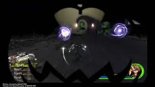 Sora Vs. Heartless in Halloween Town II | KINGDOM HEARTS - HD 1.5+2.5 ReMIX