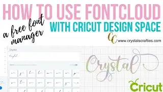 How to use FontCloud with Cricut Design Space