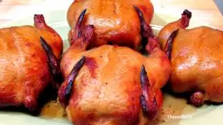 Smoked Cornish Game Hens - Simple Basic Smoked Game Hen Recipe - The Wolfe Pit