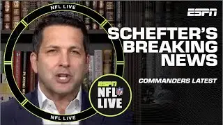 🚨 Adam Schefter reacts to Dan Snyder agreeing to sell Washington Commanders 🚨 | NFL Live