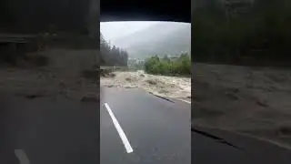 Manali Chandigarh NH 3 Damaged #news #rain #video #travel #viral #shorts #update #viralvideo #manali