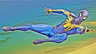 Spider-Man on a Ragdoll Motorcycle &ndash; Best Crashes and Explosions (Jumps/Falls/Euphoria Physics 67 )