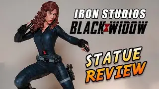 Iron Studios Black Widow Statue Unboxing and Review!