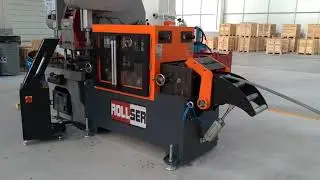 [ ROLLSER ] Pres Besleme Hattı - Doğrultmalı Servo S&uuml;r&uuml;c&uuml; -  Hattı - 6mm ST52 - S355JR - Rulo A&ccedil;ıcı