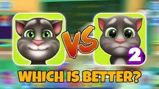 My Talking Tom VS My Talking Tom 2 - COMPARISON