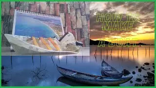 how to make a boat| DIY crafts- recycling tin can
