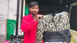 baby parka jackets # export surplus Clothes market panipat #quality A gread