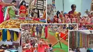 మినీ భారత్​ను తలపిస్తున్న సరస్ మేళా - ప్రారంభించనున్న సీఎం చంద్రబాబు  || GUNTUR | India Dwcra Bazaar