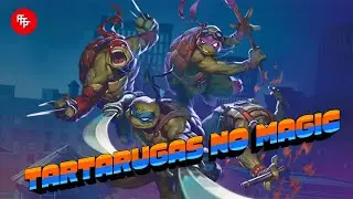 Corte: TODAS as Raras e M&iacute;ticas de Tartarugas Ninja! TMNT no MTG